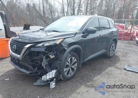 2021 Nissan Rogue Sv Intelligent Awd from USA, damaged, VIN 5N1AT3BB9MC832268